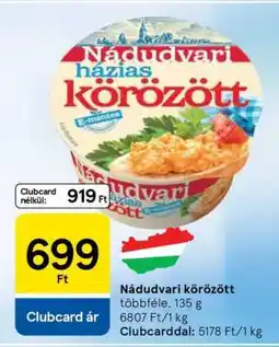 Tesco Nádudvari körözött ajánlat