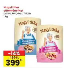 Spar NAGYI TITKA Süteményliszt ajánlat