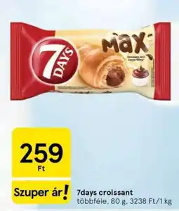 Tesco 7days croissant ajánlat