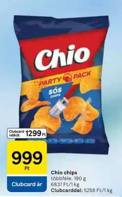 Tesco CHIO Chips ajánlat