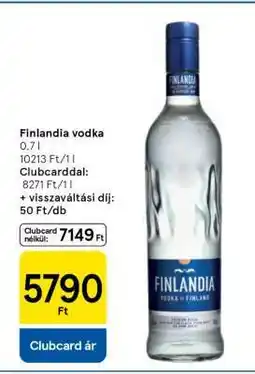 Tesco FINLANDIA Vodka ajánlat