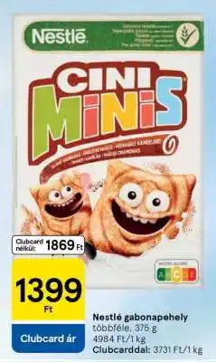 Tesco NESTLÉ Gabonapehely ajánlat