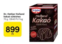 Tesco Dr. Oetker Holland kakaó sütéshez ajánlat