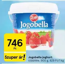 Tesco Jogobella joghurt ajánlat