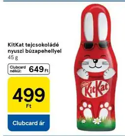 Tesco KitKat tejcsokoládé nyuszi búzapehellyel ajánlat