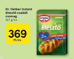 Tesco Dr. Oetker instant élesztő családi csomag ajánlat