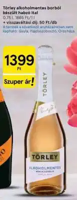 Tesco Törley alkoholmentes borból készült habzó ital ajánlat