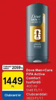Tesco Dove Men+Care FIFA Active Comfort tusfürdő ajánlat
