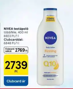 Tesco NIVEA testápoló ajánlat