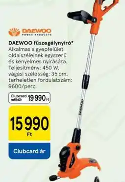 Tesco Daewoo fűszegélynyíró ajánlat