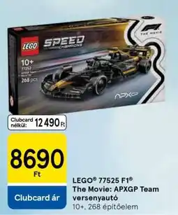 Tesco LEGO 77525 F1 The Movie: APXGP Team versenyautó ajánlat