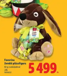 Lidl Favorina Zenélő plüssfigura ajánlat