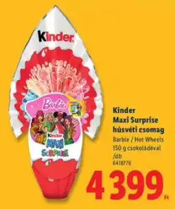 Lidl Kinder Maxi Surprise húsvéti csomag ajánlat