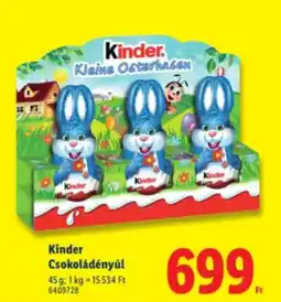 Lidl Kinder Csokoládényúl ajánlat