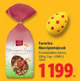 Lidl Favorina Marcipántojások ajánlat