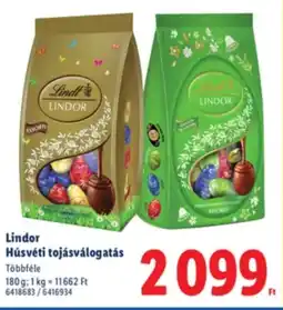 Lidl Lindor Húsvéti tojásválogatás ajánlat