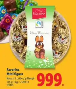 Lidl Favorina Mini figura ajánlat