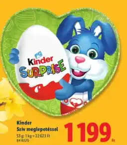 Lidl Kinder Szív meglepetéssel ajánlat