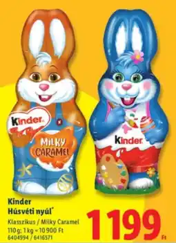 Lidl Kinder Húsvéti nyúl ajánlat