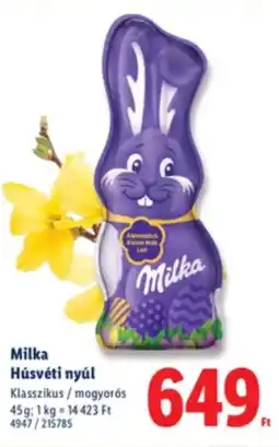 Lidl Milka Húsvéti nyúl ajánlat