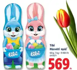 Lidl Tibi Húsvéti nyúl ajánlat