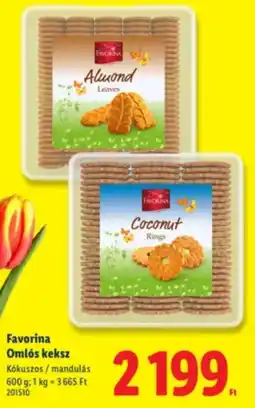 Lidl Favorina Omlós keksz ajánlat