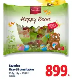 Lidl Favorina Húsvéti gumicukor ajánlat