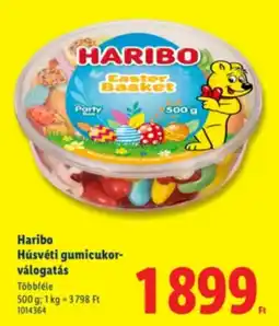 Lidl Haribo Húsvéti gumicukor- válogatás ajánlat