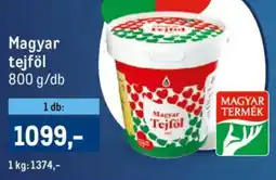 Metro Magyar tejföl ajánlat