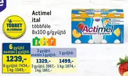 Metro Actimel ital ajánlat