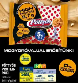 Metro Pöttyös Protein Rudi ajánlat