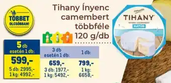 Metro Tihany Ínyenc camembert ajánlat
