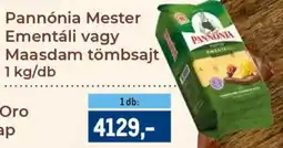 Metro Pannónia Mester Ementáli / Maasdam tömbsajt ajánlat