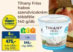 Metro Tihany Friss habos szendvicskrém ajánlat