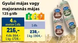 Metro Gyulai májas, majorannás májas ajánlat