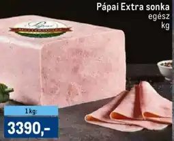 Metro Pápai Extra sonka ajánlat