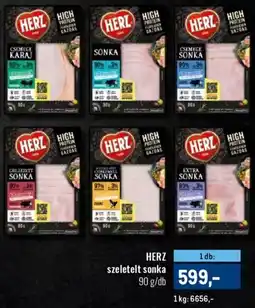 Metro HERZ szeletelt sonka ajánlat