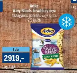 Metro Aviko Wavy Blends hasábburgonya ajánlat