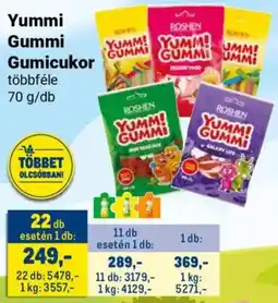 Metro Yummi Gummi Gumicukor ajánlat