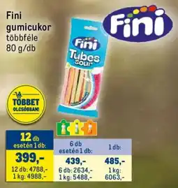Metro Fini gumicukor ajánlat