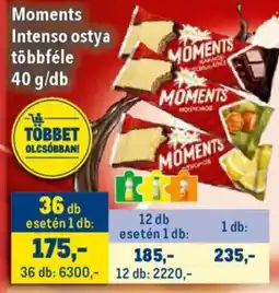 Metro Moments Intenso ostya ajánlat