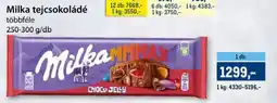 Metro Milka tejcsokoládé ajánlat
