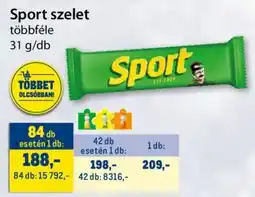 Metro Sport szelet ajánlat