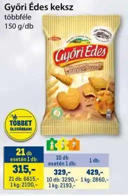 Metro Győri Édes keksz ajánlat