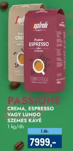 Metro Segafredo crema, espresso, lungo szemes kávé ajánlat