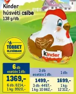 Metro Kinder húsvéti csibe ajánlat