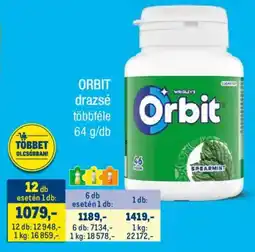 Metro Orbit drazsé ajánlat