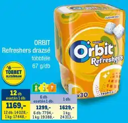 Metro Orbit Refreshers drazsé ajánlat
