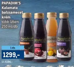 Metro Papadim's Kalamata balzsamecet krém ajánlat