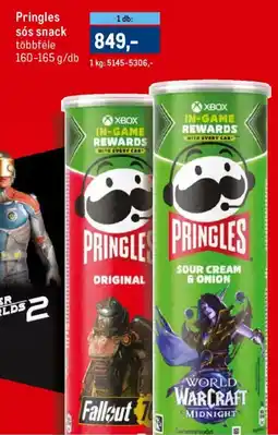 Metro Pringles sós snack ajánlat
